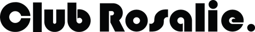 Club Rosalie, identité graphiques pour objets
